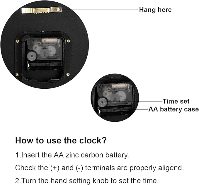 28 Inch Modern Metal Unique Design Large Silent Wall Clocks Battery Operated Non Ticking, Wall Clock for Living Room Kitchen Office Decor