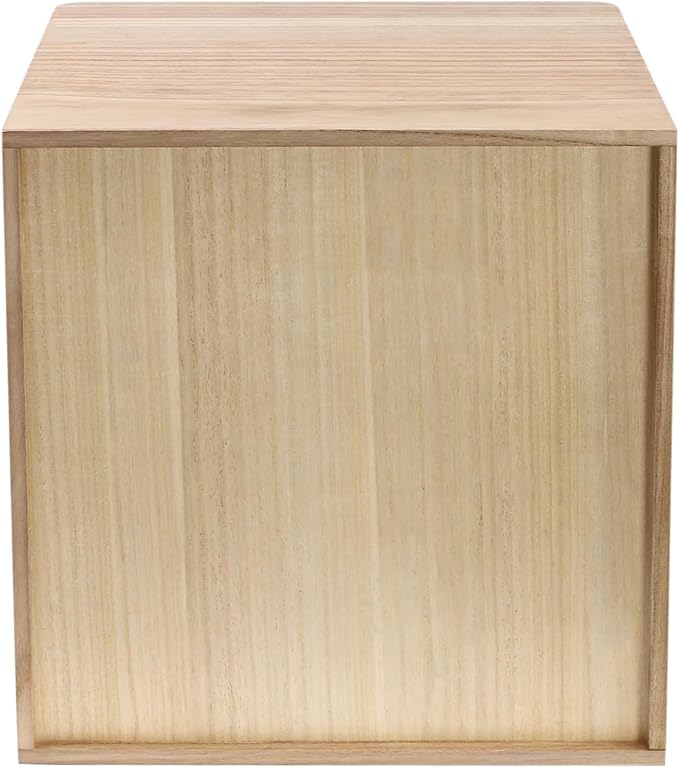 Wooden Desk Organizer with Drawers & Lock Desktop Storage Cabinet Tabletop Organizing Unit for Home Office Supplies File Stationery Jewelry (Light Brown, 4 Tiers)