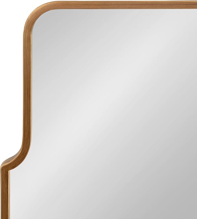 Kate and Laurel Gezella Scallop Arched Wall Mirror