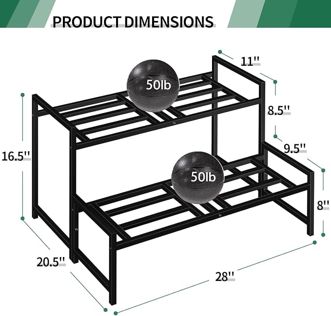 Lilybud--lily Plant Stand Indoor Outdoor, 2-Tier Wrought Iron Plant Stands, Stackable Metal Plant Shelf Decorative Outdoor Flower Stand Heavy Duty Pedestal Stands for Garden Deck Living Room, Black
