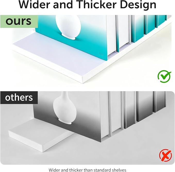 Wall Shelf Unit, 2 Pack White Lack Wall Shelf for Home Display, Ideal for Bedroom,Living Room,Office Decor,Lack Shelves for Book,Shoe,Vanity,Purse (11.8"×31.5"×5.5")