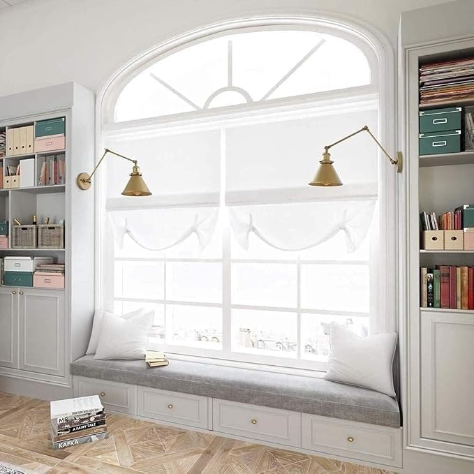 Adjustable Swing Arm Wall Lamp Iron Sconce Light Industry Retro Metal Loft Indoor V-intage E27 Bedside Bedroom Reading Living Room Dining,Luxury