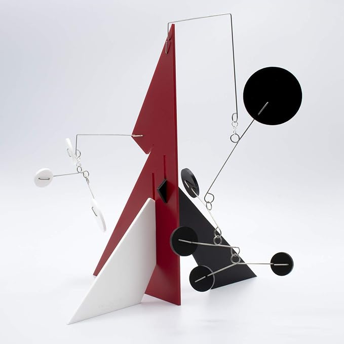 Atomic Mobiles Unique La Mechanique Abstract Modern Art Dada Sculpture Mod Stabiles - Midcentury Art Tabletop Sculpture - MCM - Bauhaus Style - Great Gift Idea!