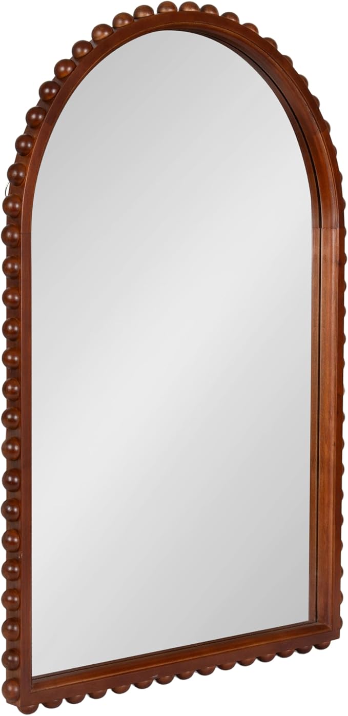 Kate and Laurel Beadbrook Modern Beaded Arched Mirror