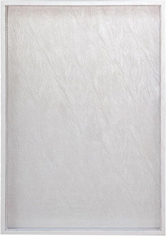 20 x 14 inches High-End Light Luxury Leather Rectangle Oversized Service Tray for Ottoman Tray, Coffee, Food, Family Dinner, Picnic, Party Essentials (Beige, 20 x 14 inch)