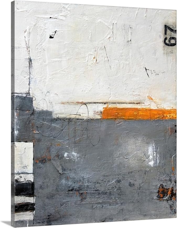 CANVAS ON DEMAND Toss Up Canvas Wall Art Print by Erin Ashley, Abstract, Contemporary, Home Decor, Modern Abstract, Artwork,32" x40in