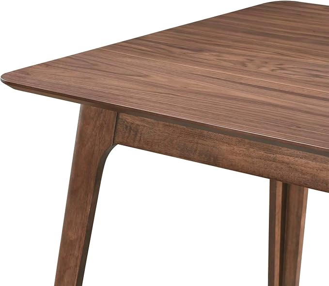 New Classic Furniture Oscar Wood Counter Height Table, Walnut