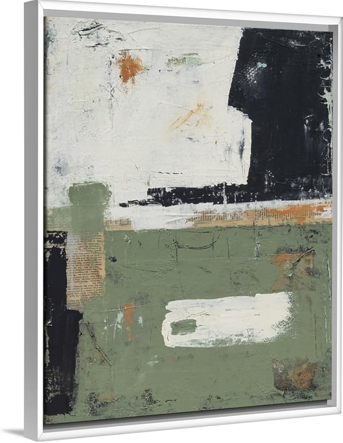 CANVAS ON DEMAND Sage of Innocence Canvas Wall Art Print by Erin Ashley, Abstract, Contemporary, Home Decor, Modern Abstract, Artwork,24" x30in