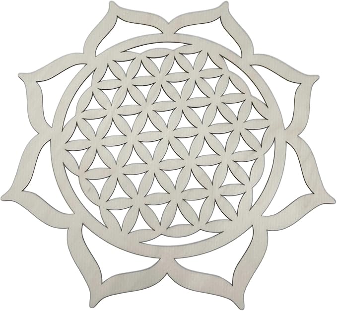 PawwJoy Geometry Wood Wall Art Hanging Decoration Collection Creative Abstract Ornament Wall Sculpture for Room Office- Style B