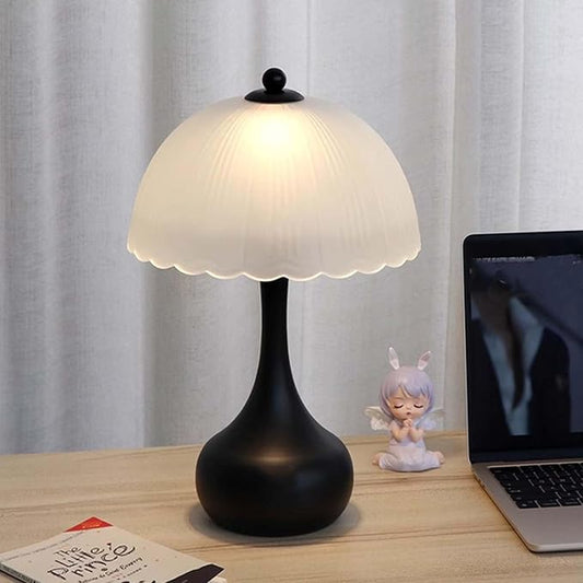 15" Table Lamp for Bedroom, 3 Color Dimmable Table Lamp,Rechargeable Cordless Bedside Lamps,Suitable for Living Bedroom Garden Dinning Kitchen