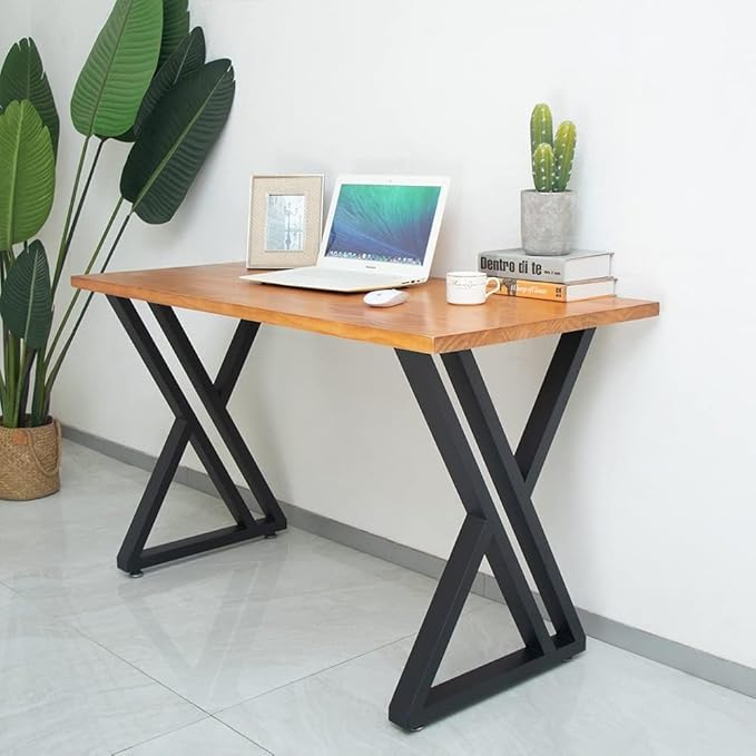 Table Legs 36 Inch, Counter Height Table Legs, Bar Metal High Tall Base Desk Steel for Kitchen or Outdoor