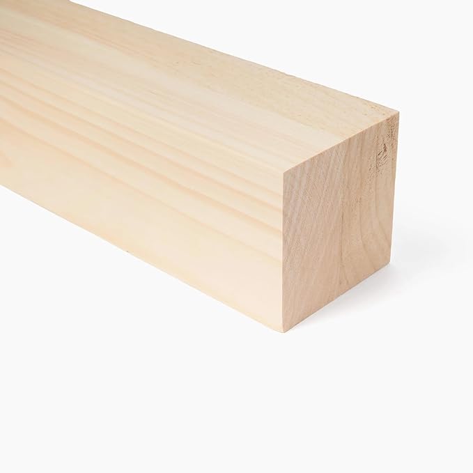 CAROLINA LEG CO. Square Farmhouse Dining Table Legs - Made in USA - Set of 4-3.5" x 29" - Ideal for Custom Furniture Projects