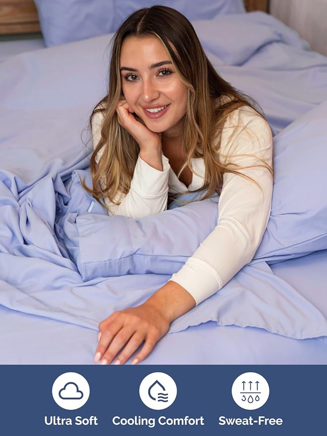 Extra Deep Split King Sheet Set - 7 Piece Breathable and Cooling Sheets - Hotel Luxury Bedding for Women, Men, Kids & Teens - Easy & Secure Fit - Soft and Wrinkle Free - Extra Deep Pockets - Lavender