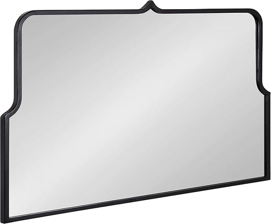 Kate and Laurel Gezella Scallop Arched Wall Mirror