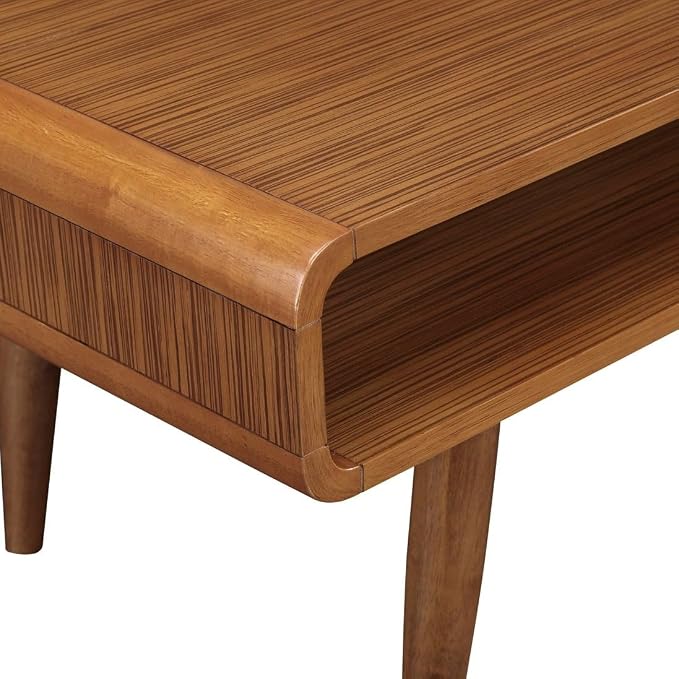 Boraam Halmstad Rectangular Coffee Table - Rich Walnut