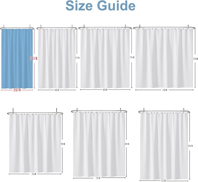 Baocicco Mid Century Shower Curtain Sun Mountains Cactus Modern Abstract Boho Art Shower Curtains Decorative for Bathroom Home Bathtubs Waterproof Fabric Shower Curtain with Hooks 36x72 Inches