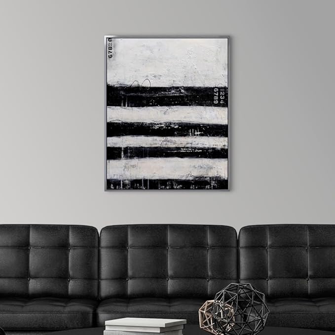 CANVAS ON DEMAND Four Roads Canvas Wall Art Print by Erin Ashley, Contemporary, Abstract, Home Decor, Modern Abstract, Artwork,24" x30in