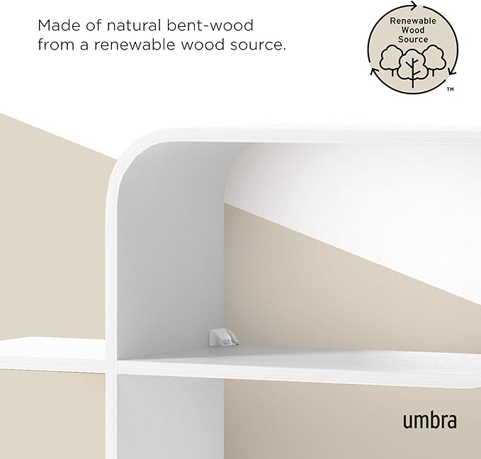 Umbra Montage Wall Shelf, White