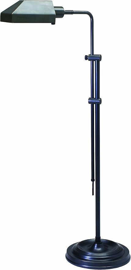 House of Troy CH825-OB Coach Collection Adjustable Pharmacy Floor Lamp, 52-1/2", Oil Rubbed Bronze