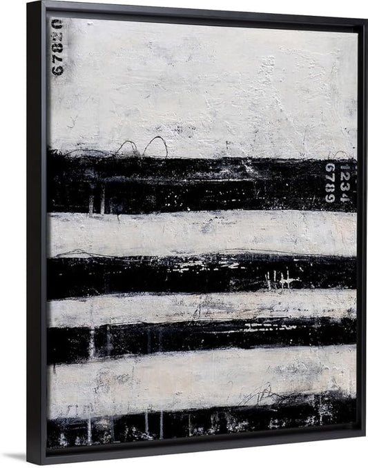 CANVAS ON DEMAND Four Roads Canvas Wall Art Print by Erin Ashley, Contemporary, Abstract, Home Decor, Modern Abstract, Artwork,8" x10in
