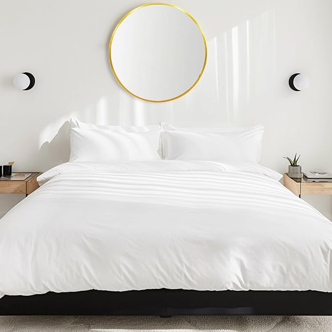 Gold Circle Mirror 30 inch, Round Gold Mirror, Round Wall Mirrors Metal Frame, Circle Wall Mirrors for Bathroom, Living Room, Hallway, Vanity, Over Sink