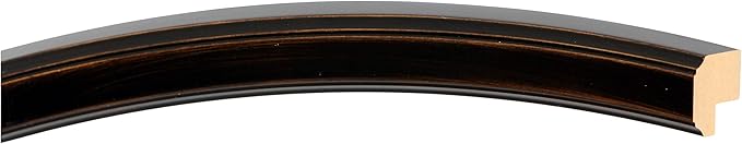 OVALCREST Oval Beveled Wall Mirror for Home Decor - Toronto Style - Rubbed Bronze - 22" x 18"