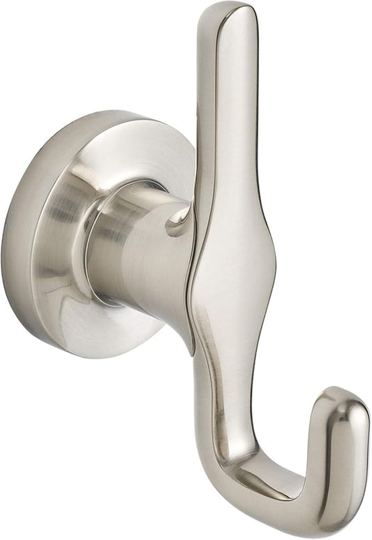 American Standard 7105210.295 Studio S Double Robe Hook, Brushed Nickel