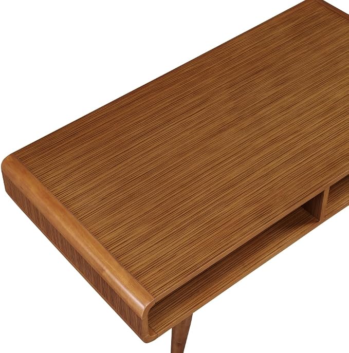 Boraam Halmstad Rectangular Coffee Table - Rich Walnut