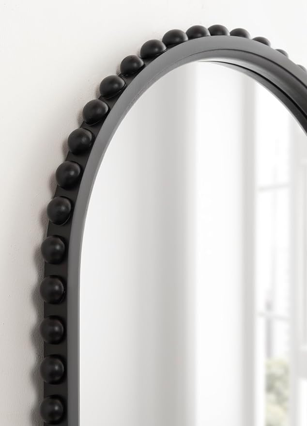 Kate and Laurel Beadbrook Modern Beaded Arched Mirror