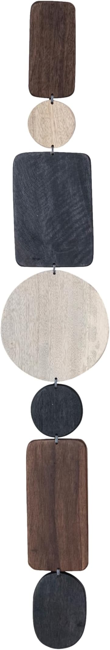 Bloomingville Mango Wood Wall Decor, Multicolor