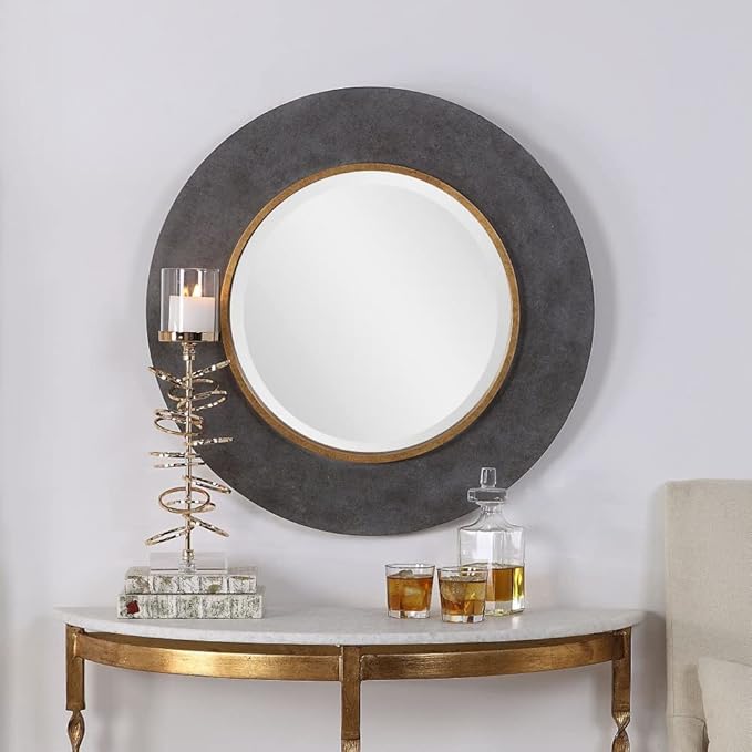 Uttermost 09491 Saul Round Mirror