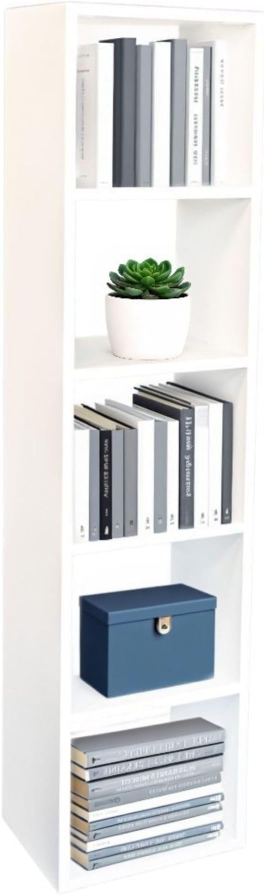 Custom Sized 5-Cube Cubby; Choose color, width, depth, and height. Units are 3/4 inch thick premium grade melamine for strong, solid unit. Easy assembly. Place on the floor or mount on a wall.