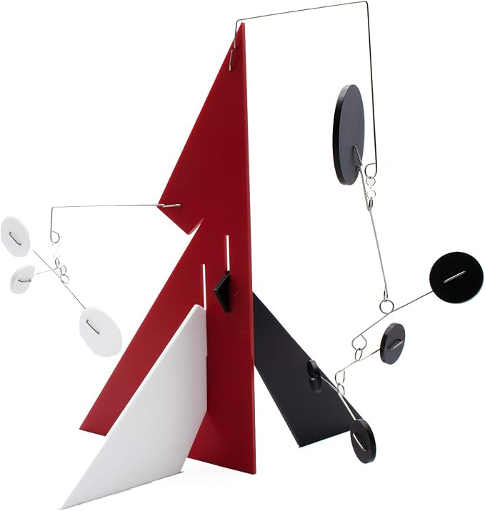 Atomic Mobiles Unique La Mechanique Abstract Modern Art Dada Sculpture Mod Stabiles - Midcentury Art Tabletop Sculpture - MCM - Bauhaus Style - Great Gift Idea!