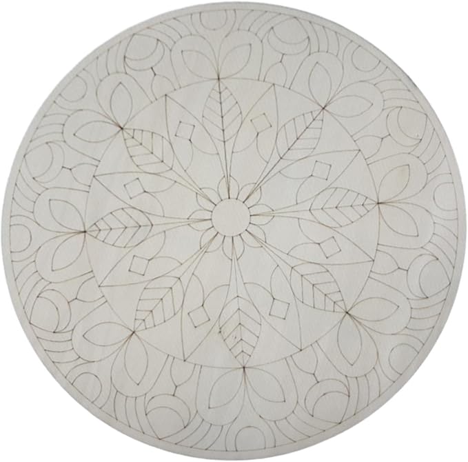 HouseVibe Geometry Wood Wall Art Ornament Bohemian Sculpture Decoration for Bathroom Bedroom Entryway Hallway Dining Room- Style G