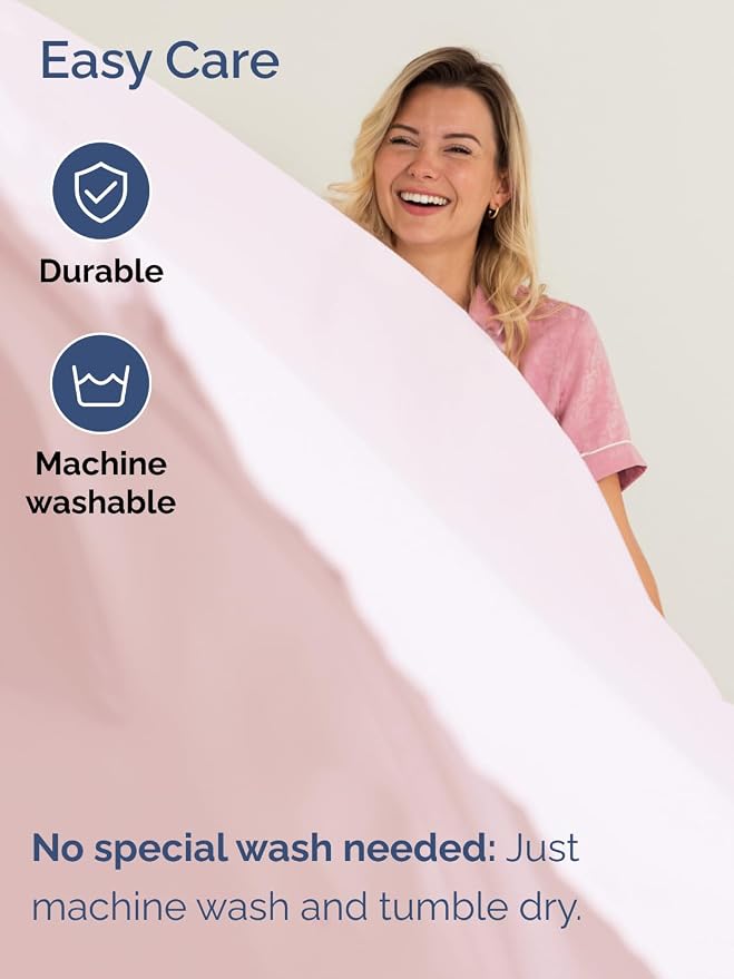 Extra Deep Full Sheet Set - 6 Piece Breathable and Cooling Sheets - Hotel Luxury Bedding for Women, Men, Kids & Teens - Easy & Secure Fit - Soft and Wrinkle Free - Extra Deep Pockets - Lavender Pink