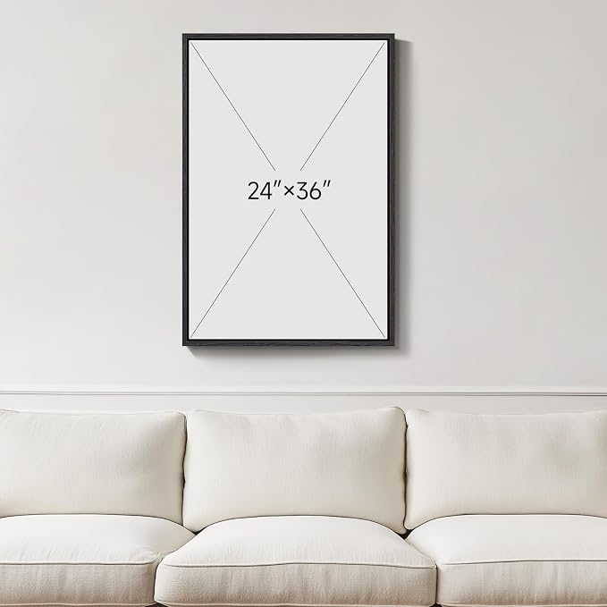 Framed 3D Abstract Wall Art, Modern Minimalist Geometric Textured Paintings Artwork for Walls, Red Terracotta Pictures for Living Room, Bedroom, Dining Room, Hallway Wall Decor 24x36 In