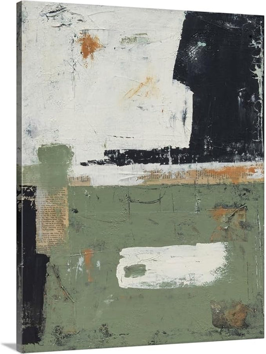 CANVAS ON DEMAND Sage of Innocence Canvas Wall Art Print by Erin Ashley, Abstract, Contemporary, Home Decor, Modern Abstract, Artwork,32" x40in