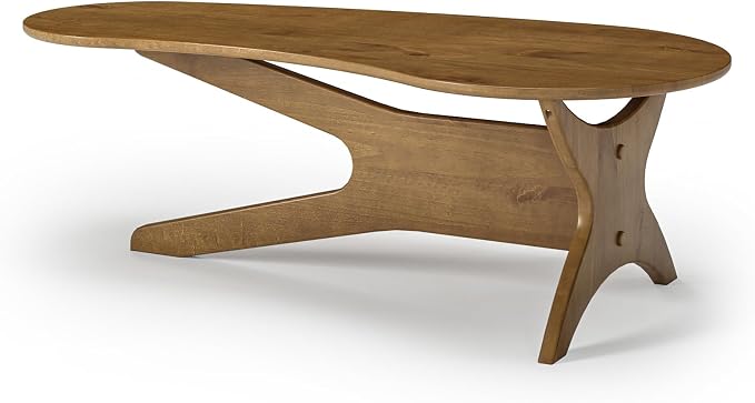 Camaflexi Mid Century Coffee Table - Mocha Finish