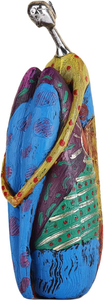 SHENGTIAN Yoga Statues Figurines for Home, Colorful Abstract Women Figurines, Minimalist Abstract Art Woman Statues, Modern Living Room Room Porch Centerpieces Bookcase Entryways Desktop Decor Crafts