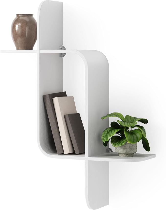 Umbra Montage Wall Shelf, White