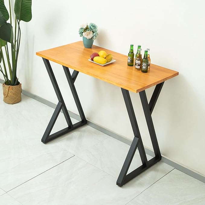 Table Legs 36 Inch, Counter Height Table Legs, Bar Metal High Tall Base Desk Steel for Kitchen or Outdoor