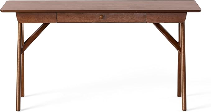 Christopher Knight Home Vienna Mid-Century Wood Desk, Walnut