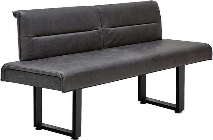 16" Metal Furniture Legs with Adjustable Feet - Desk, Coffee Table, Bench Legs, DIY for Side Table, Nightstand, Chair
