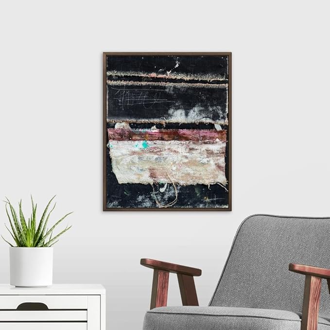 CANVAS ON DEMAND Broken to Beautiful 5 Canvas Wall Art Print by Erin Ashley, Abstract, Contemporary, Home Decor, Modern Abstract, Artwork,16" x20in