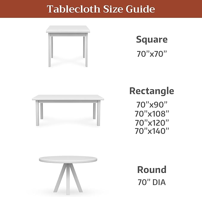 Maison d'Hermine Premium Table Cloth Round Table 100% Cotton 70 Inches Tablecloth Reusable Decorative Everyday Use for Dining Room, Farmhouse, Home, Party, Festive & Wedding - Summer Joy