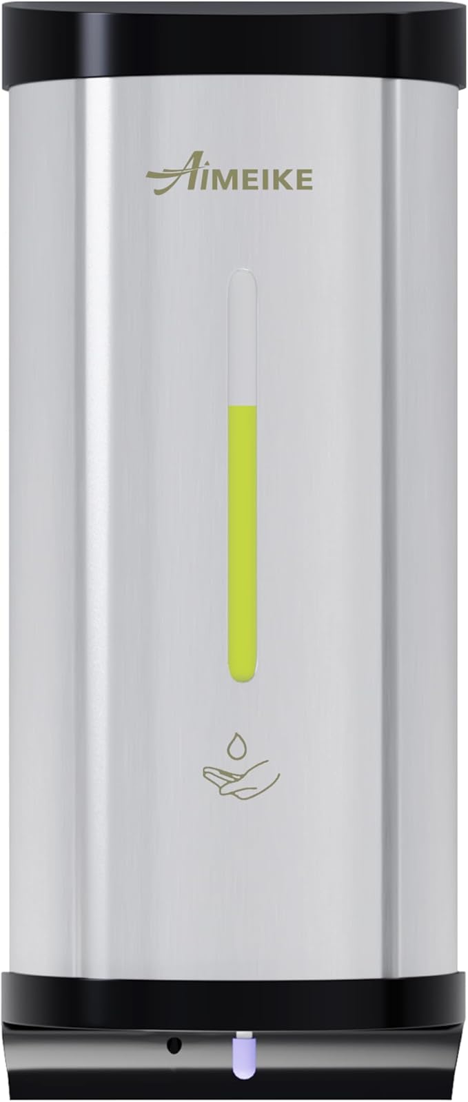 No-Touch Wall Mounted Soap Dispenser for Commercial Use – 800 ml / 27 oz Large Capacity Stainless Steel Unit with Infrared Sensor for Offices, Restrooms & Public Facilities