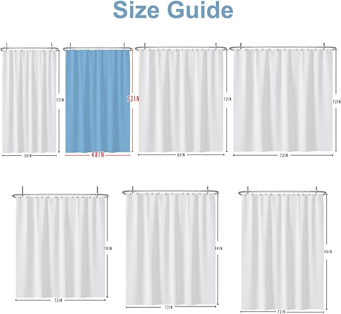 Baocicco Mid Century Shower Curtain Sun Mountains Cactus Modern Abstract Boho Art Shower Curtains Decorative for Bathroom Home Bathtubs Waterproof Fabric Shower Curtain with Hooks 48x72 Inches