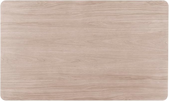 New Classic Furniture Oscar 60" Rectangle Wood Dining Table, White Ash
