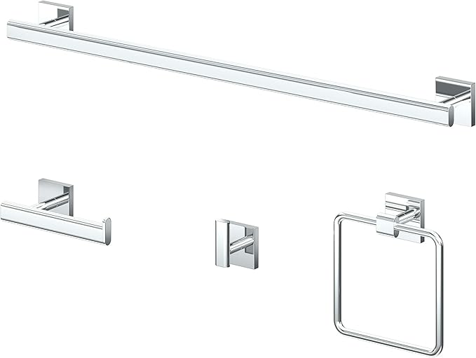 Gatco 4055 Elevate Robe Hook, Chrome, Single Hook