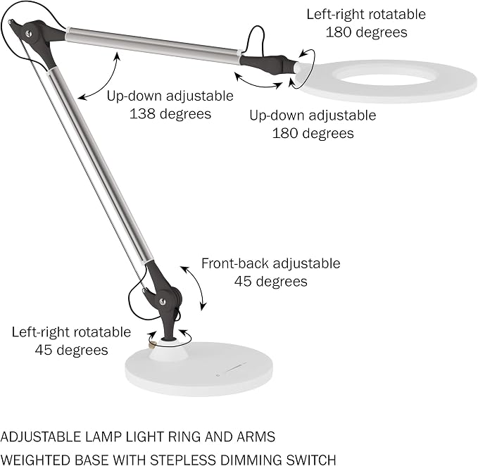 Lavish Home Swing Arm Architect Desk Lamp